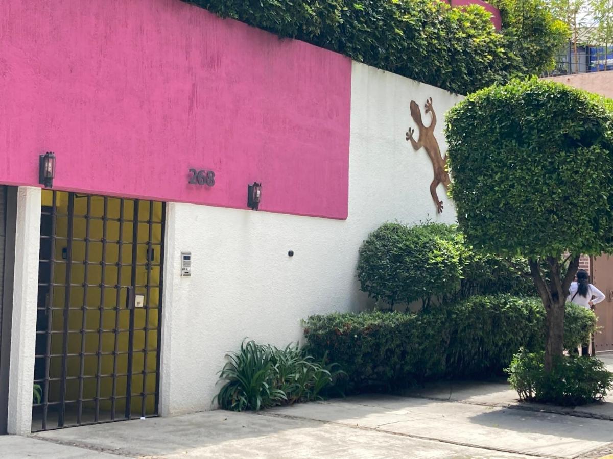 Hostal Cuija Coyoacan Berlin 268 Coyoacan Kota Meksiko Bagian luar foto